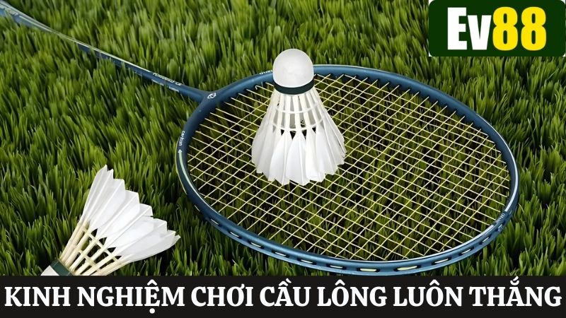 Bỏ túi các kinh nghiệm giúp chơi cầu lông Ev88 luôn thắng tiền