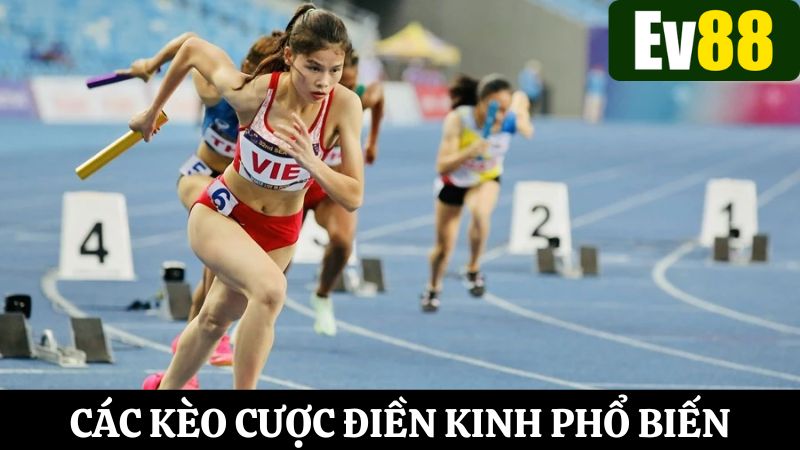 Các loại kèo cược phổ biến nhất trong điền kinh 2025