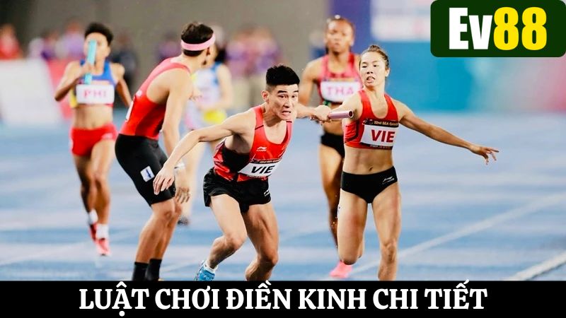 Luật chơi điền kinh được quy định tại nhà cái Ev88