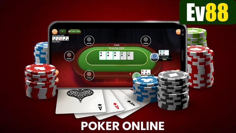 Poker - Game bài trí tuệ được yêu thích tại nhà cái Ev88