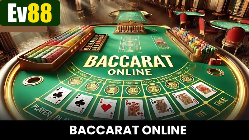 Chơi cá cược Baccarat so điểm thú vị tại Ev88